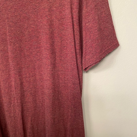 PacSun Mens L Large Casual Tee Shirt Burnt Brown/Orange - Picture 2 of 3